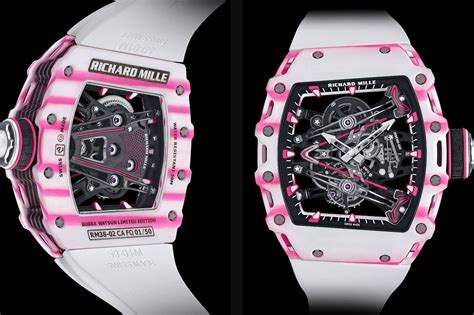 richard mille pink band|bubba watson richard mille pink.